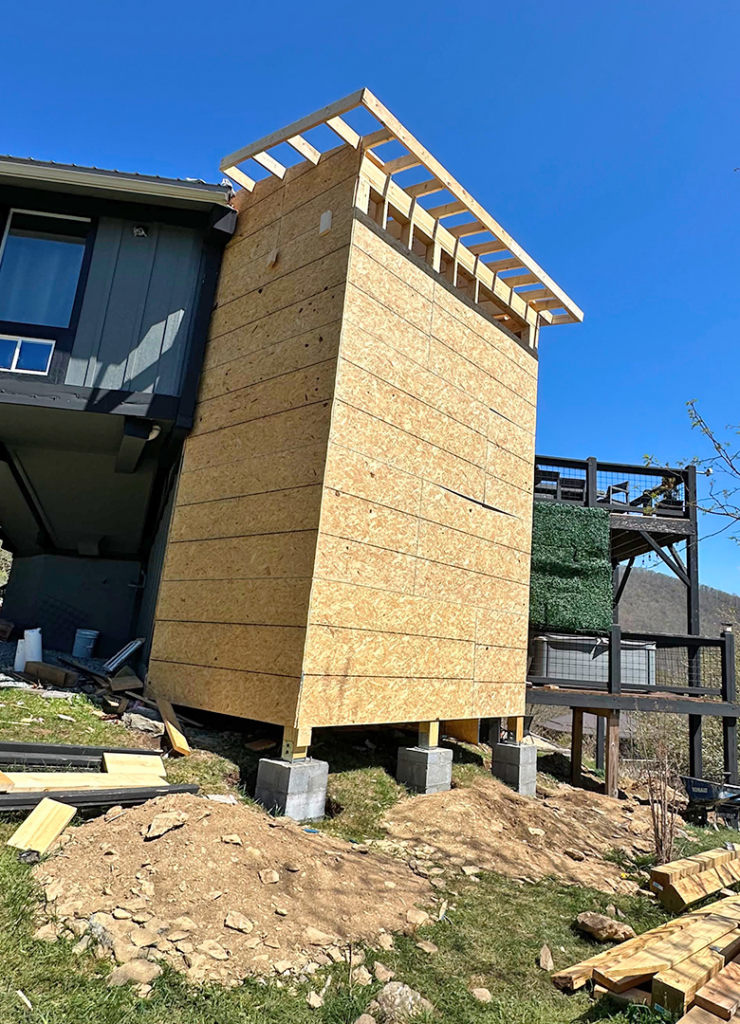 rakers staircase addition & siding 01